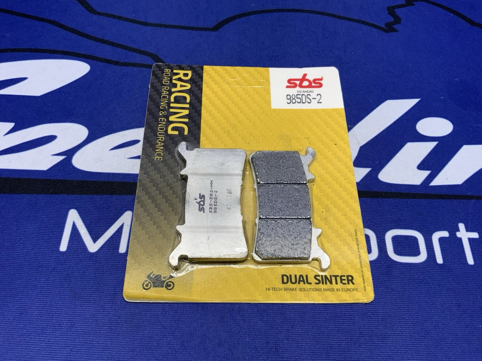 SBS Front Racing Brake Pads BMW M1000RR 2023-2026, S1000RR 2021-2026 985DS-2
