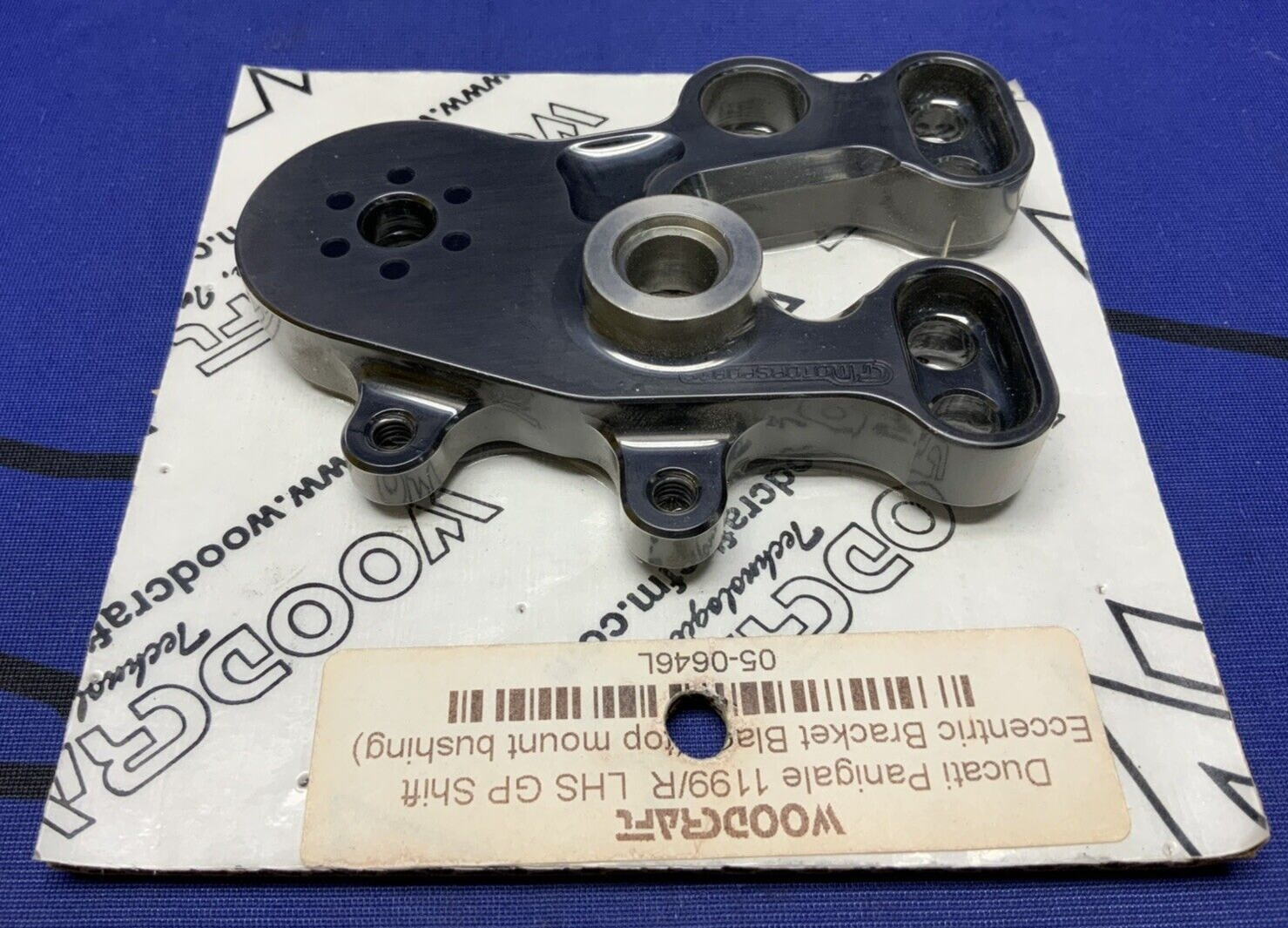 Woodcraft Left Shift Eccentric Bracket 1199 Panigale/S 2012-2014 05-0646L