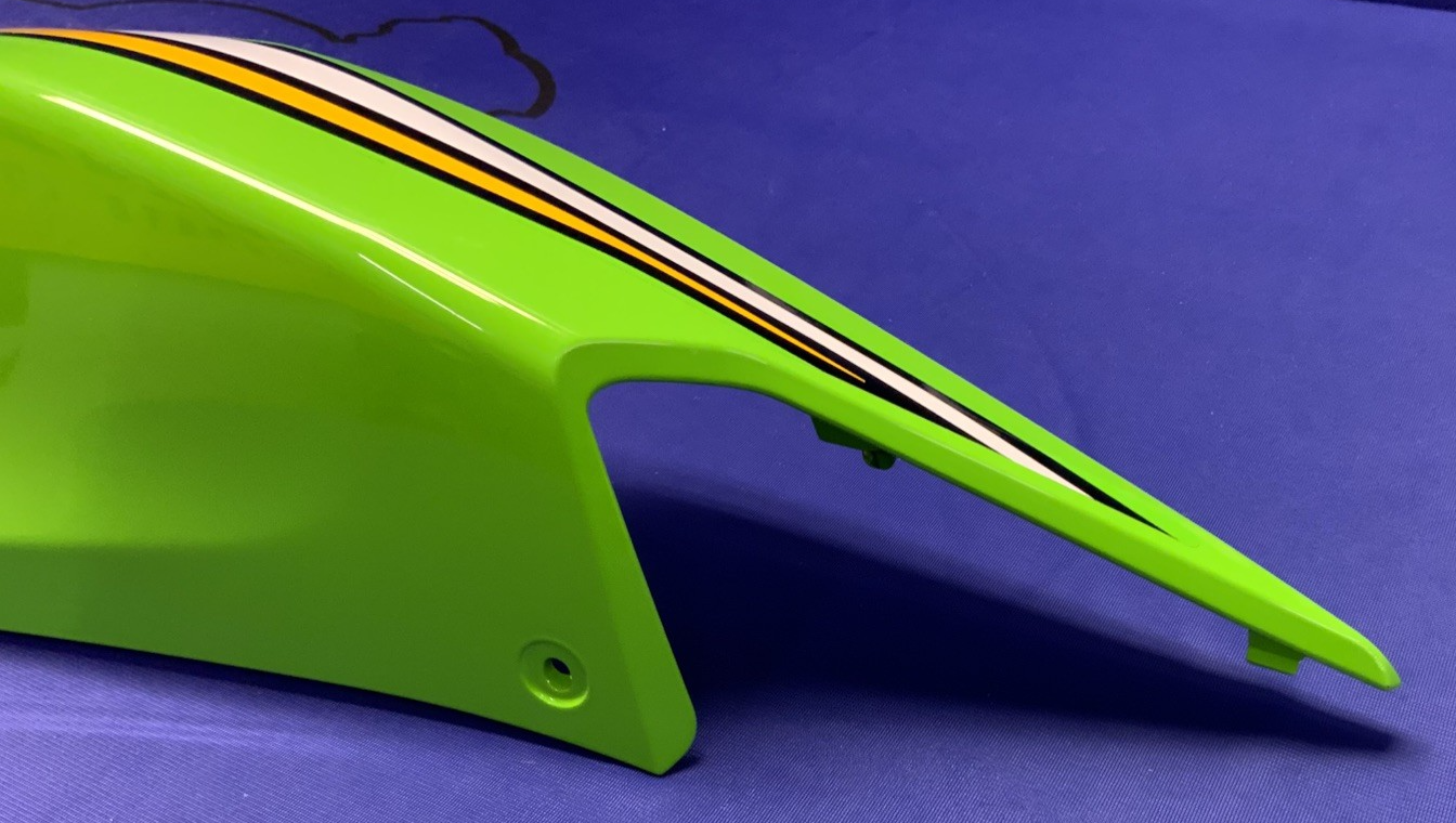 Kawasaki Left Tail Cover (Candy Lime Green) Ninja 500 24-26 OEM 36043-0002-777