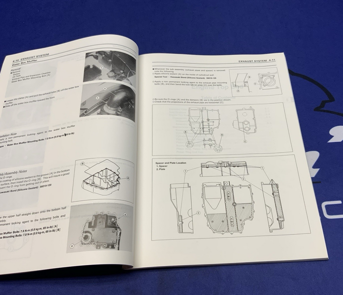 Kawasaki Jet Ski ST/S Service Manual 1994-1997 OEM 99924-1164-52