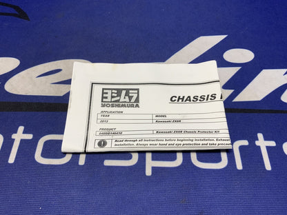 Yoshimura Frame Slider Kit Black Kawasaki ZX-6R 2013-2018 040BG146410