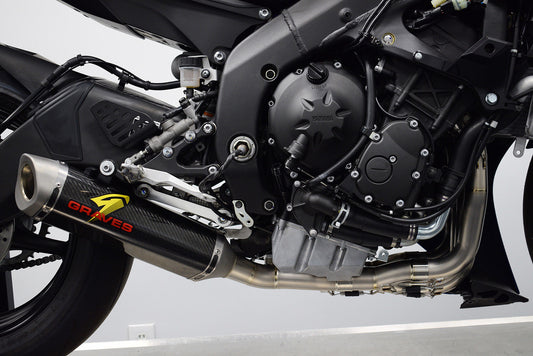 Graves Motorsports Yamaha R6 Full Titanium/Carbon WORKS 7 Exhaust