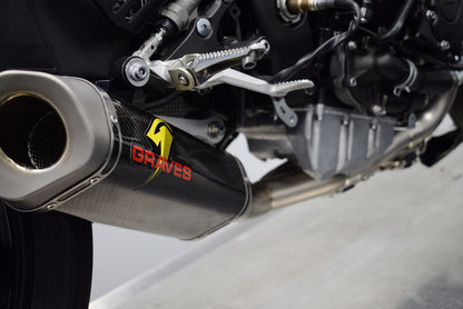Graves Motorsports Yamaha R6 Full Titanium/Carbon WORKS 7 Exhaust