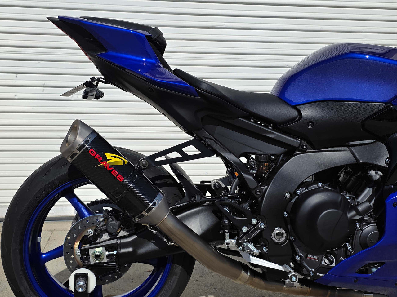 Yamaha R9 Titanium WORKS Exhaust - Carbon Silencer