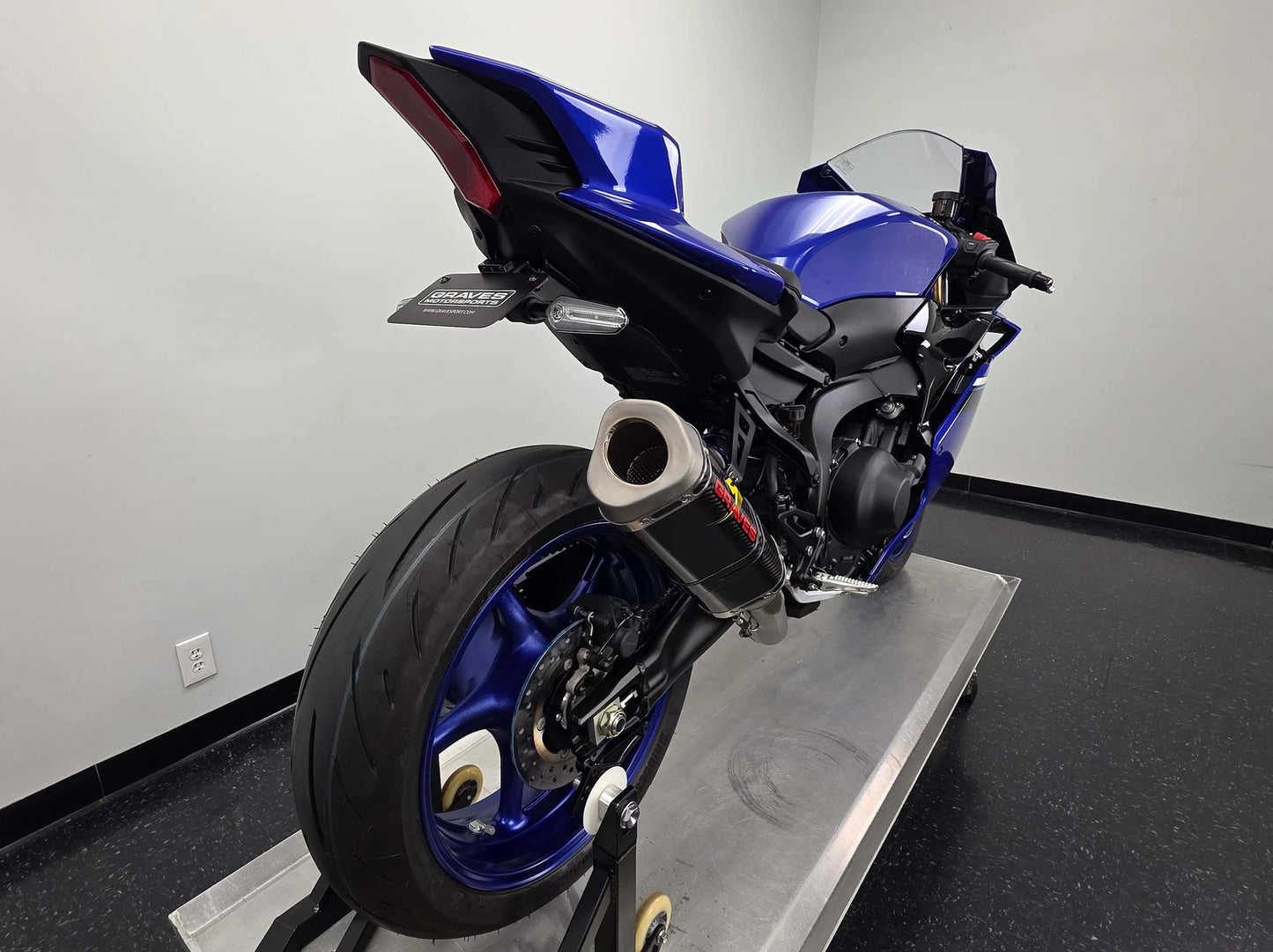 Yamaha R9 Titanium WORKS Exhaust - Carbon Silencer