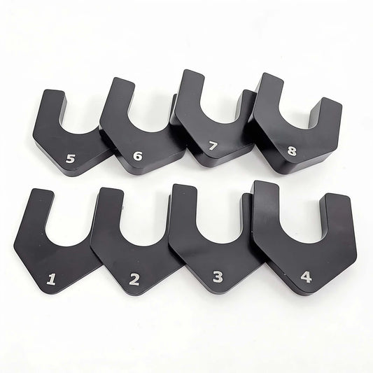Graves Motorsports Yamaha R1 / R9 / R6 WORKS Rear Shock Shim Kit