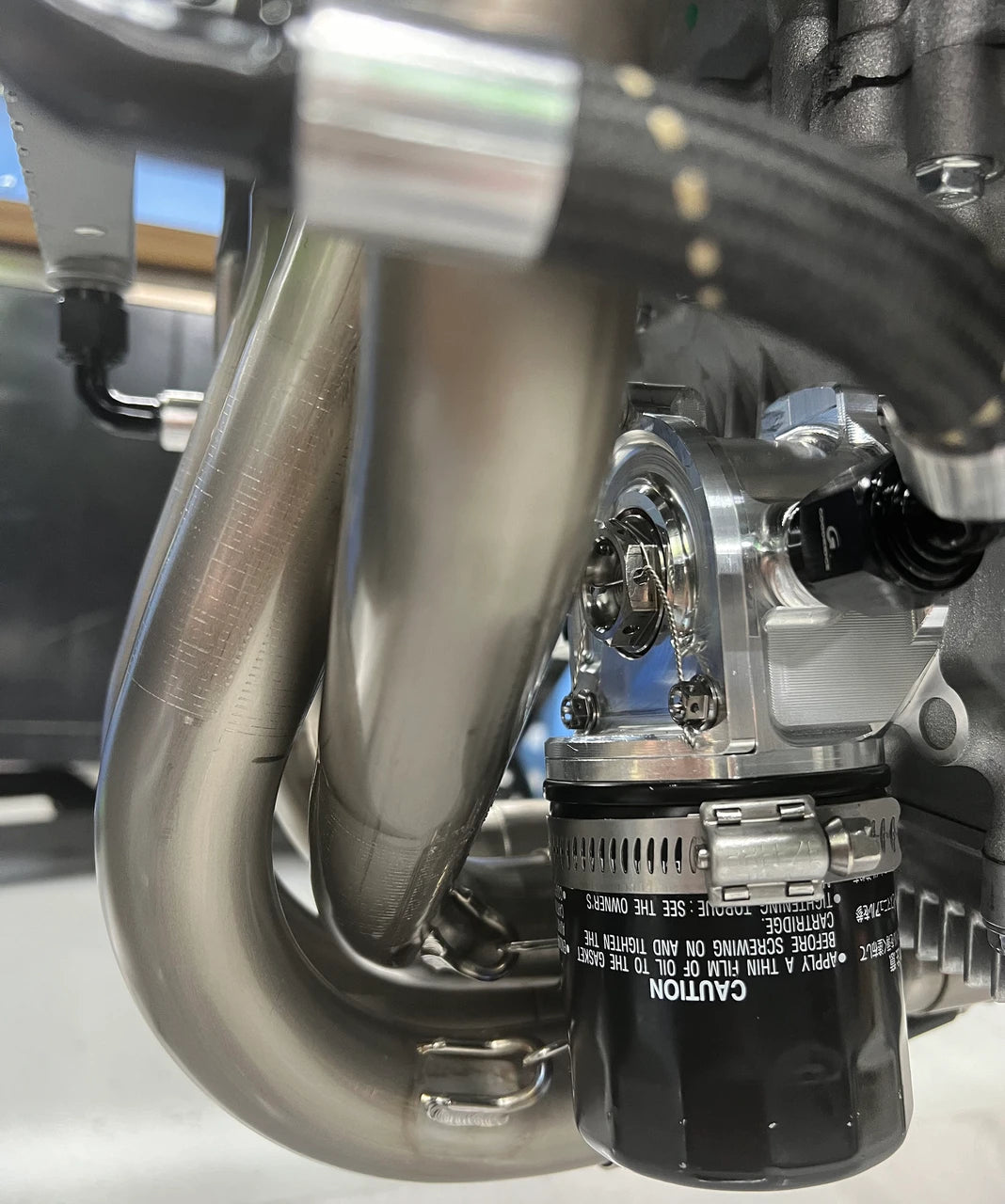 Graves Motorsports Kawasaki ZX-4RR ZX-4R Oil Cooler Kit