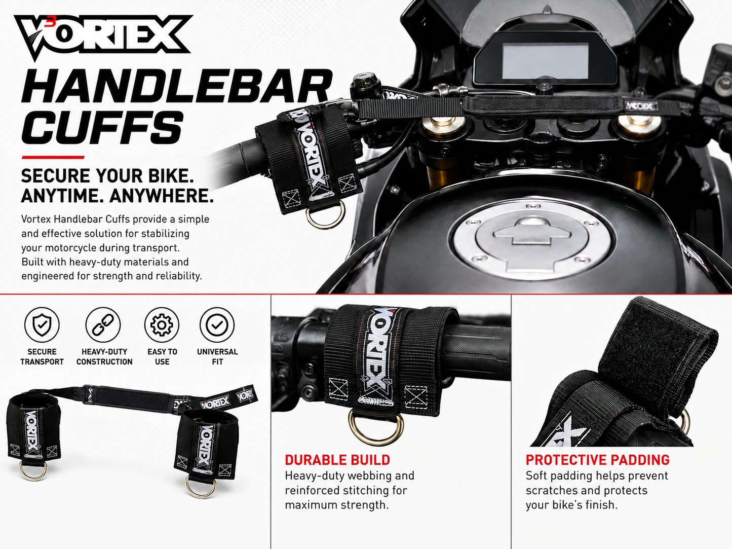 Vortex Handlebar Cuffs